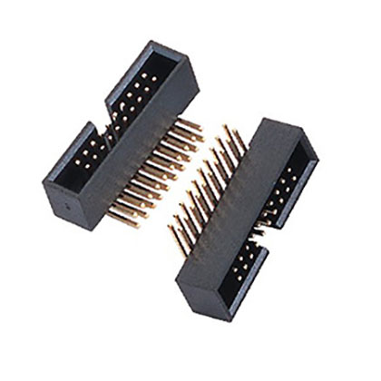 1.27mm Box Header 90°with IDC